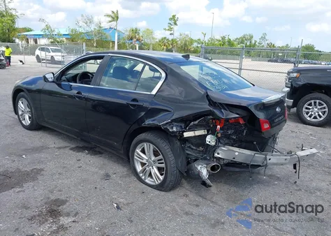 2013 Infiniti G37X from USA, damaged, VIN JN1CV6AR6DM359255